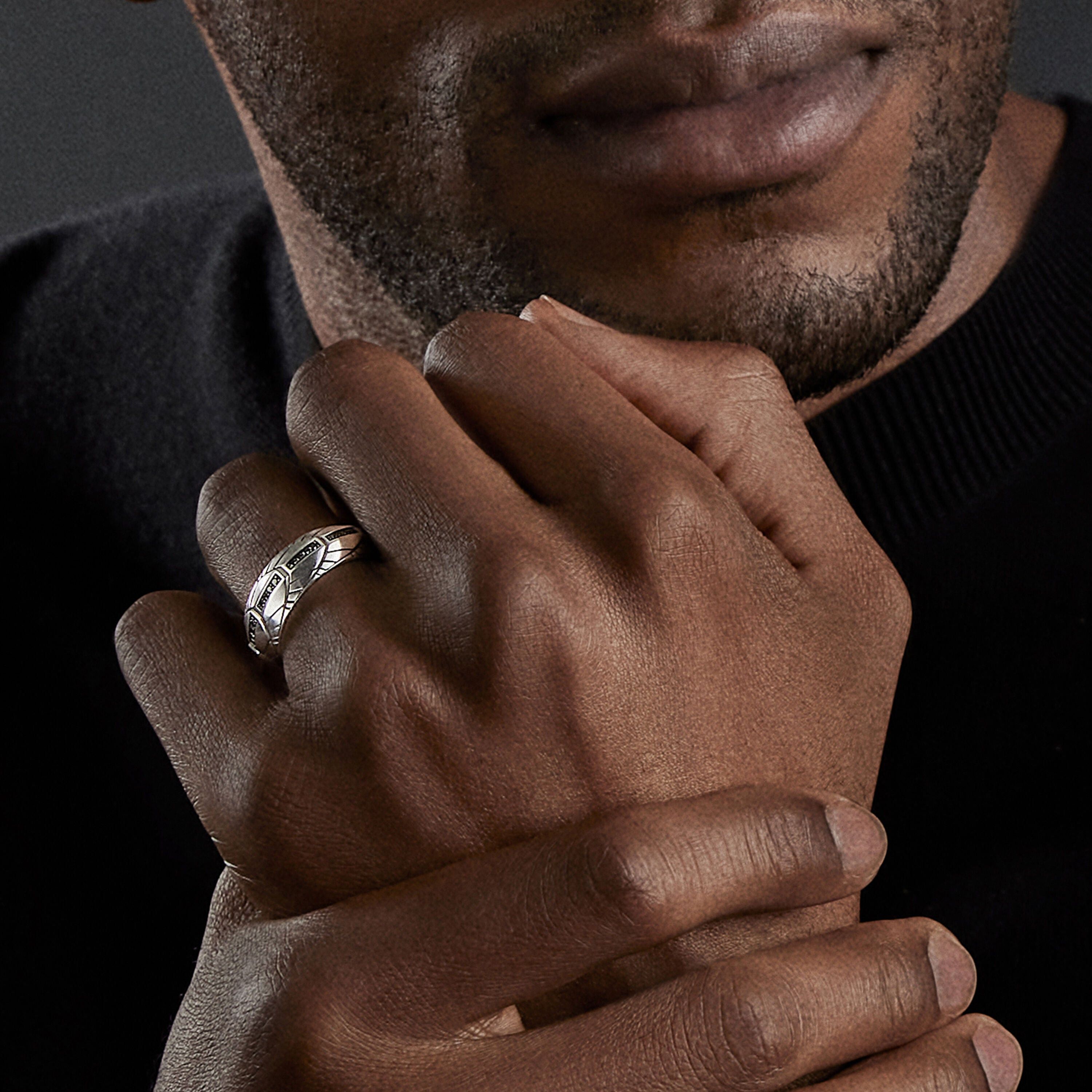 David Yurman o1w1db10325 Size:OS/ Empire Band Ring in Silver Size ONE SIZE - 4 Thumbnail