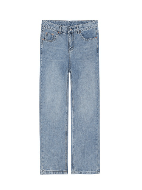 Japanese Brand × Jean Men's light blue loose straight jeans y2k Size US 32 / EU 48 - 4 Thumbnail