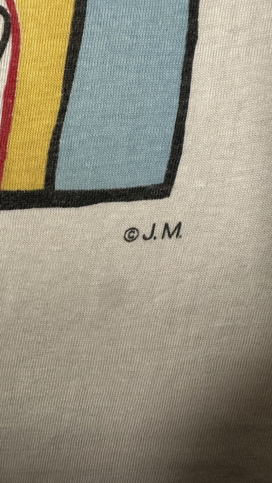 Vintage VINTAGE OLYMPICS BARCELONA 1992 J.M. PAPERTHIN TEE Size US M / EU 48-50 / 2 - 3 Thumbnail