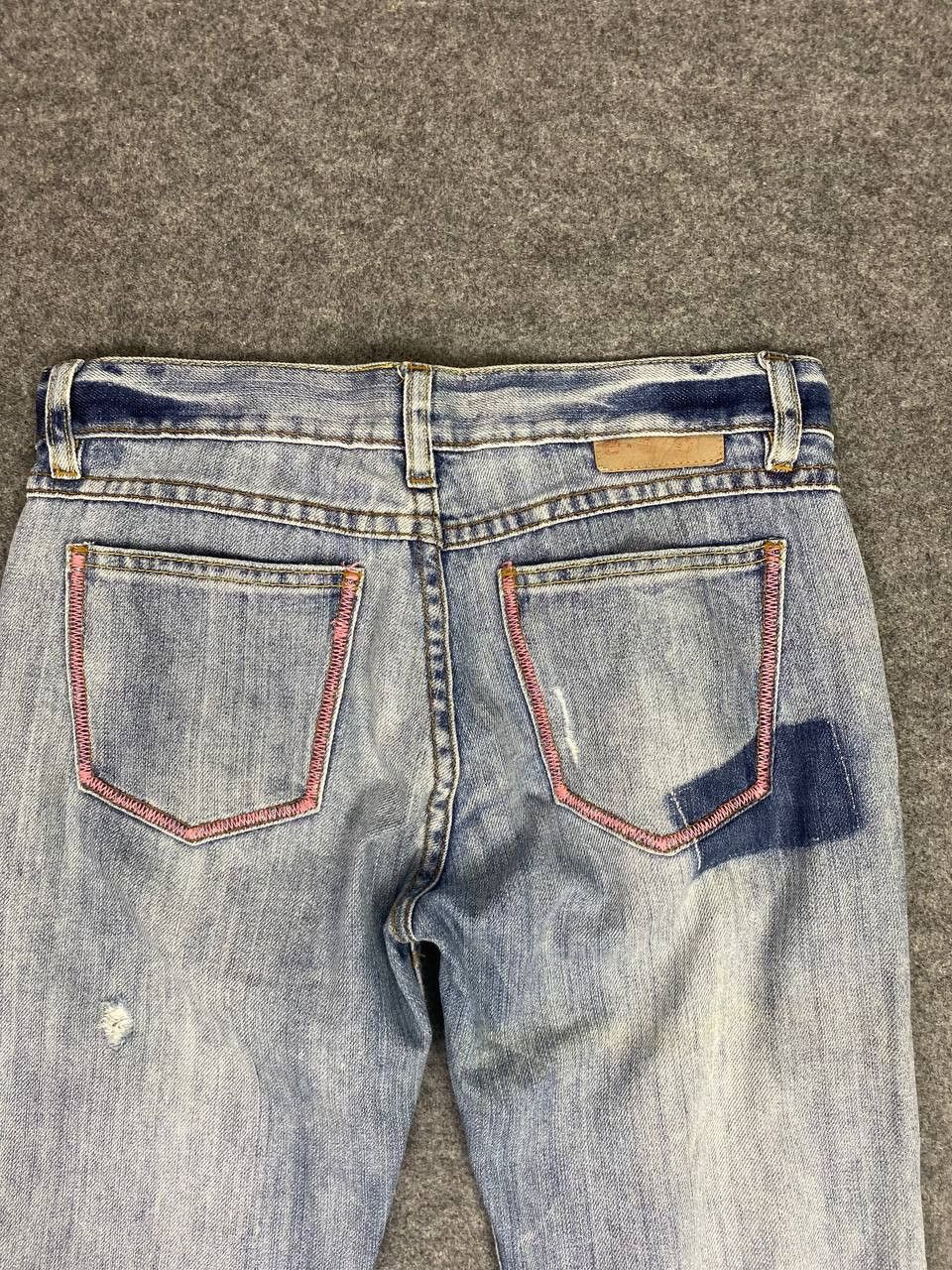 Japanese Brand japanese brand patchwork distressed denim nice design Size 30" / US 8 / IT 44 - 3 Thumbnail