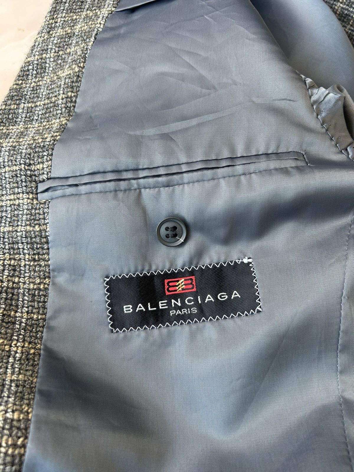 Balenciaga Balenciaga Wool Blazer Size 54R - 8 Thumbnail