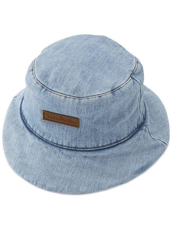 Acne Studios o1y1224 Size: L / Denim (Cap & Hat) in Blue Size ONE SIZE - 2 Thumbnail