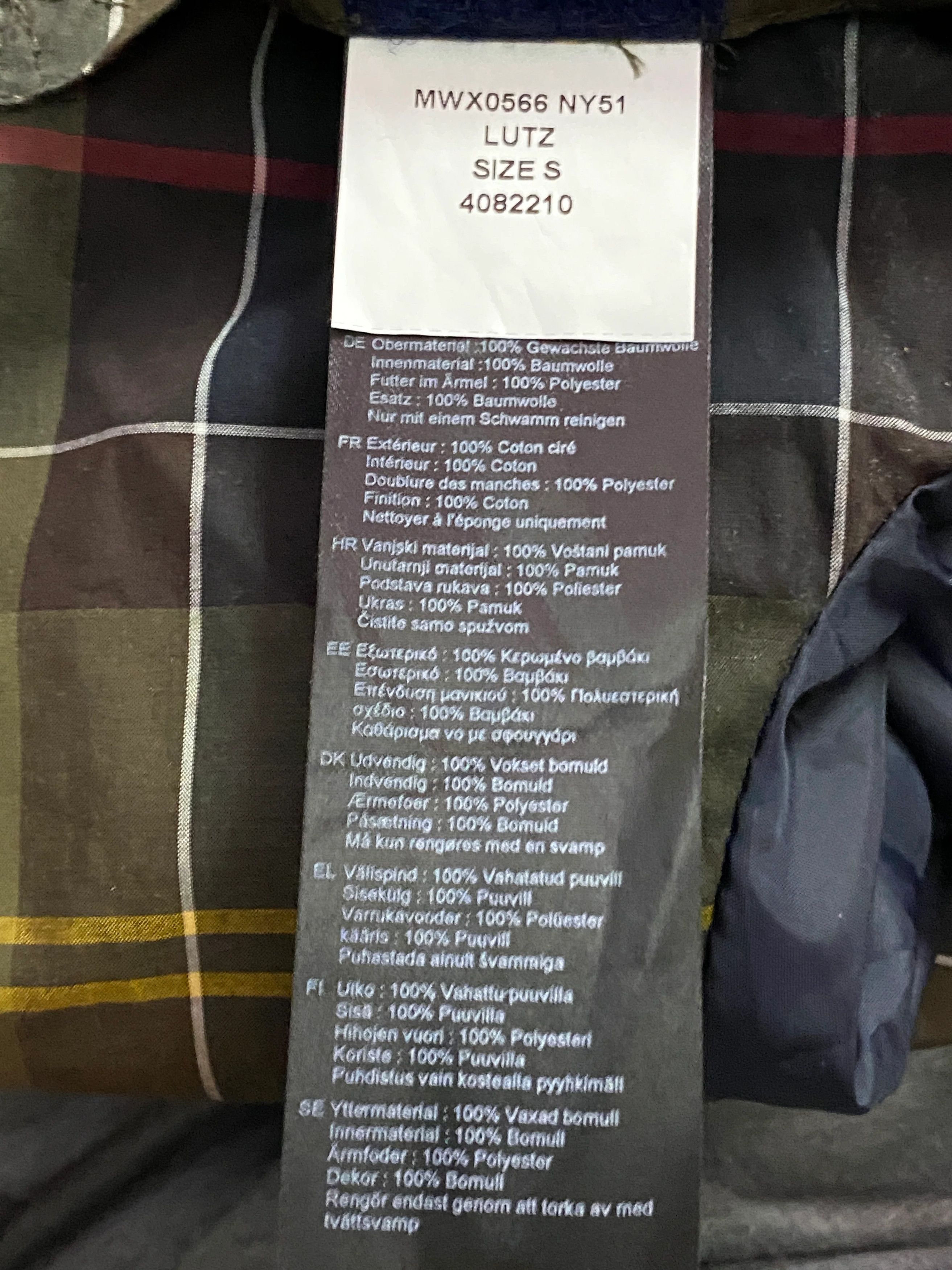 Barbour Barbour Classic Tartan Vintage Women's Waxed Jacket - S Size S / US 4 / IT 40 - 11 Thumbnail