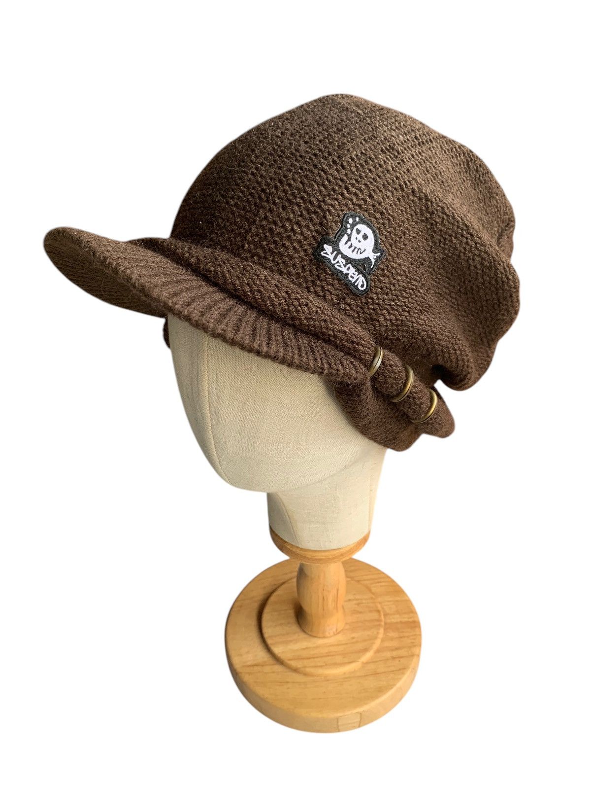 Japanese Brand × Kapital × Vintage Suspend Japanese Knitted Punk Style Hats Size ONE SIZE - 2 Thumbnail