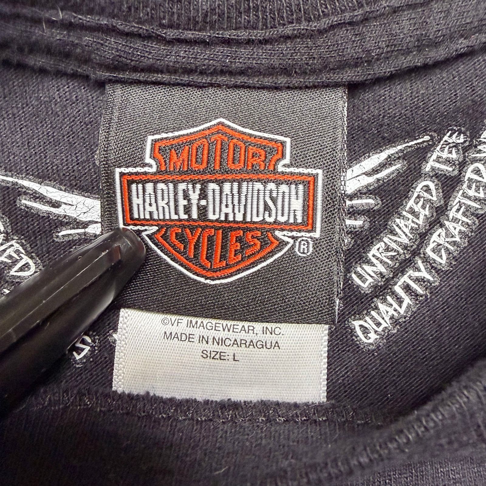 Harley Davidson Harley-Davidson Ride Live Motorcycles Graphic T-Shirt Sz L Size US L / EU 52-54 / 3 - 4 Thumbnail