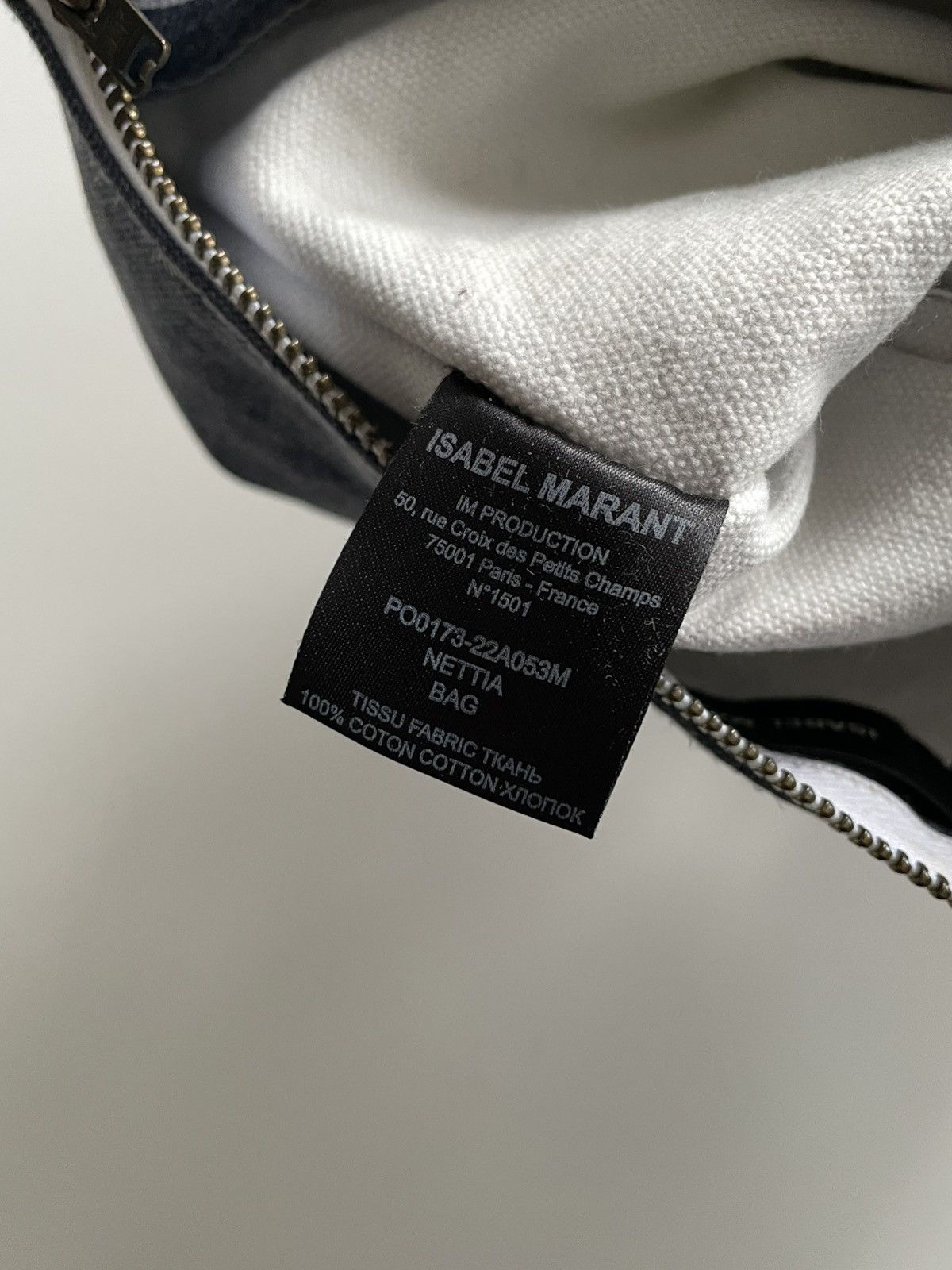 Isabel Marant Isabel Marant: A Textile Zip-Case / Clutch Size ONE SIZE - 3 Thumbnail