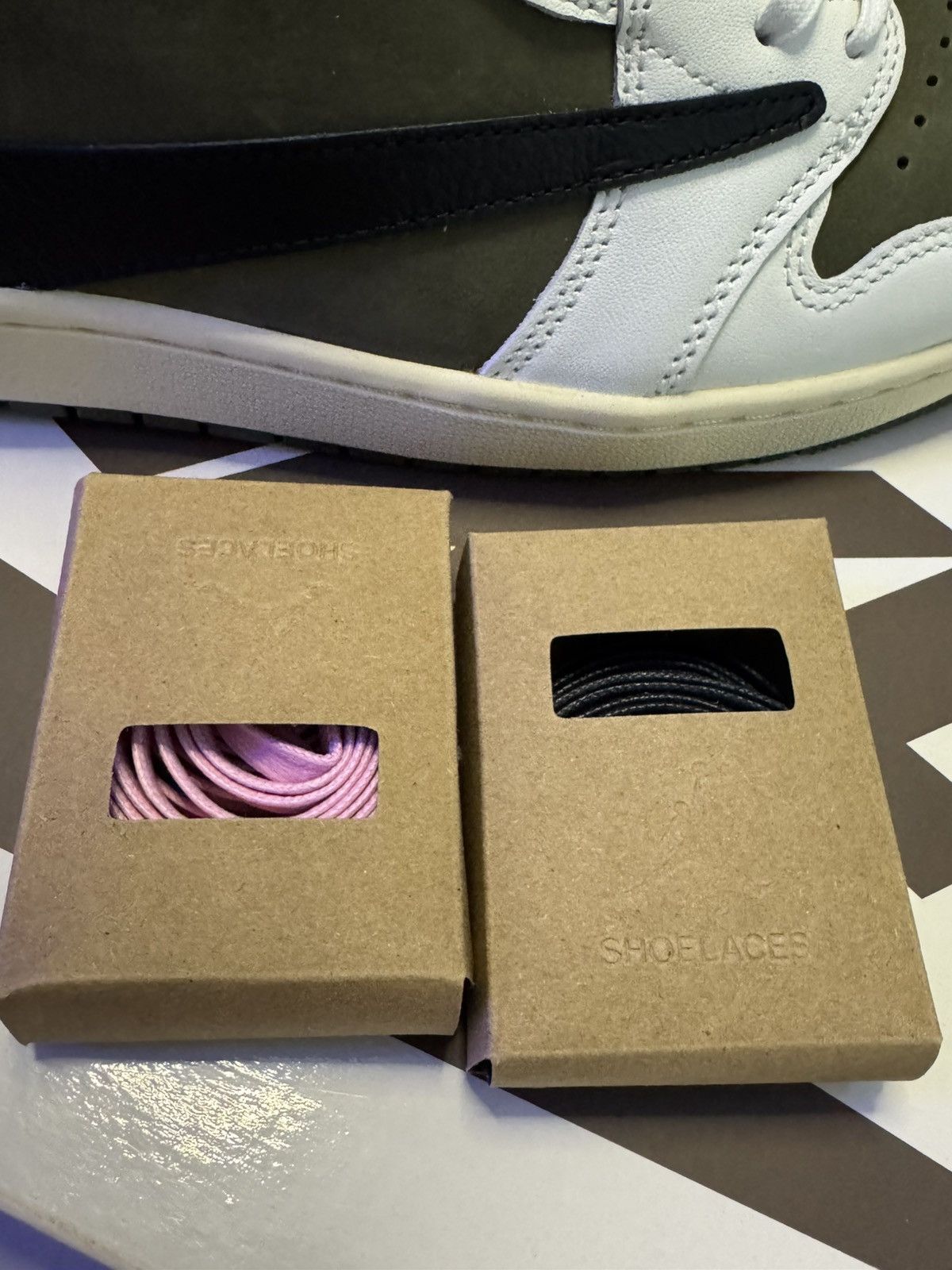 Jordan Brand × Travis Scott 12.5 Travis Scott Jordan 1 Low OG SP Medium Olive Size US 12.5 / EU 45-46 - 8 Thumbnail