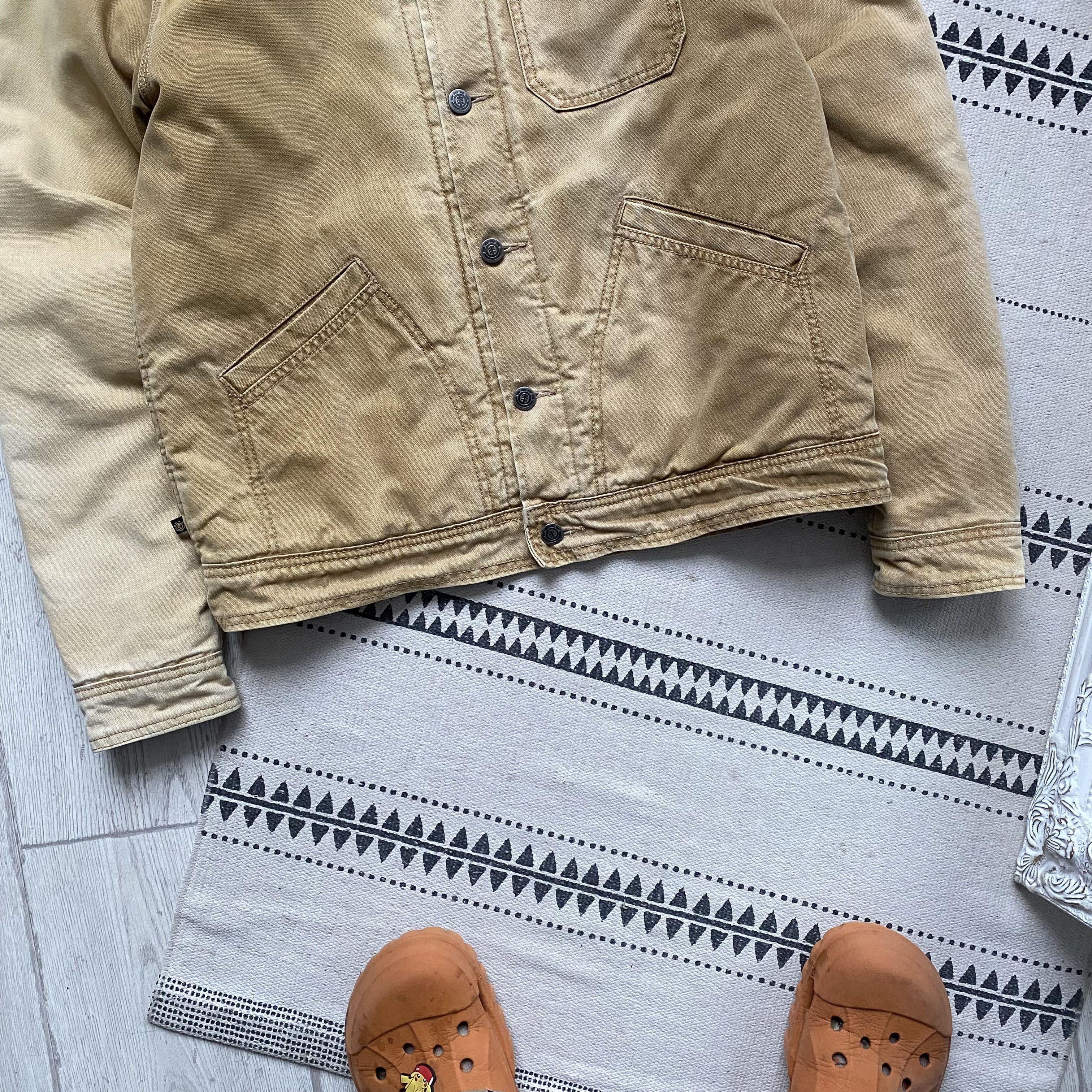 Carhartt 🪓Vintage Faded Carhartt Style Work jacket skater ELEMENT Size US S / EU 44-46 / 1 - 3 Thumbnail