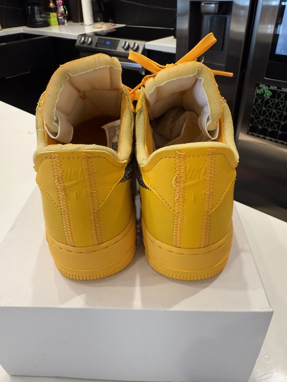 Nike × Off-White Nike Air Force 1 x Off White Size US 9 / EU 42 - 5 Thumbnail