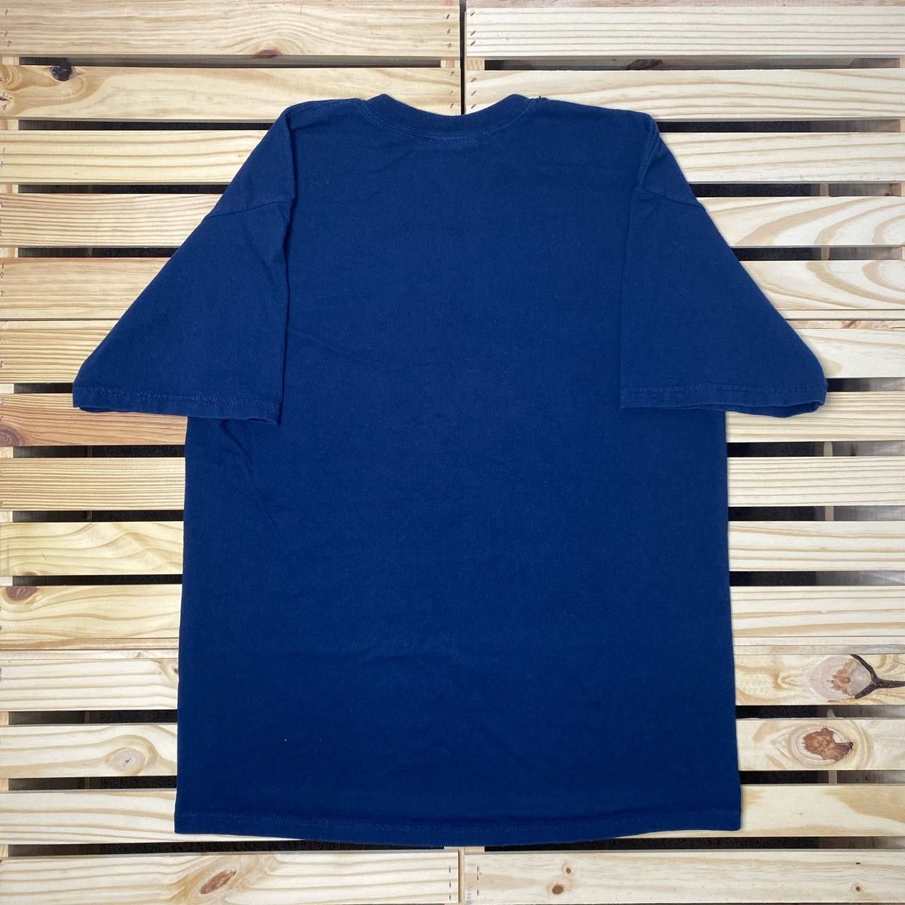 Gildan Vintage Tribal Dragon Navy Blue Y2K Tee Size Large Size US L / EU 52-54 / 3 - 2 Thumbnail