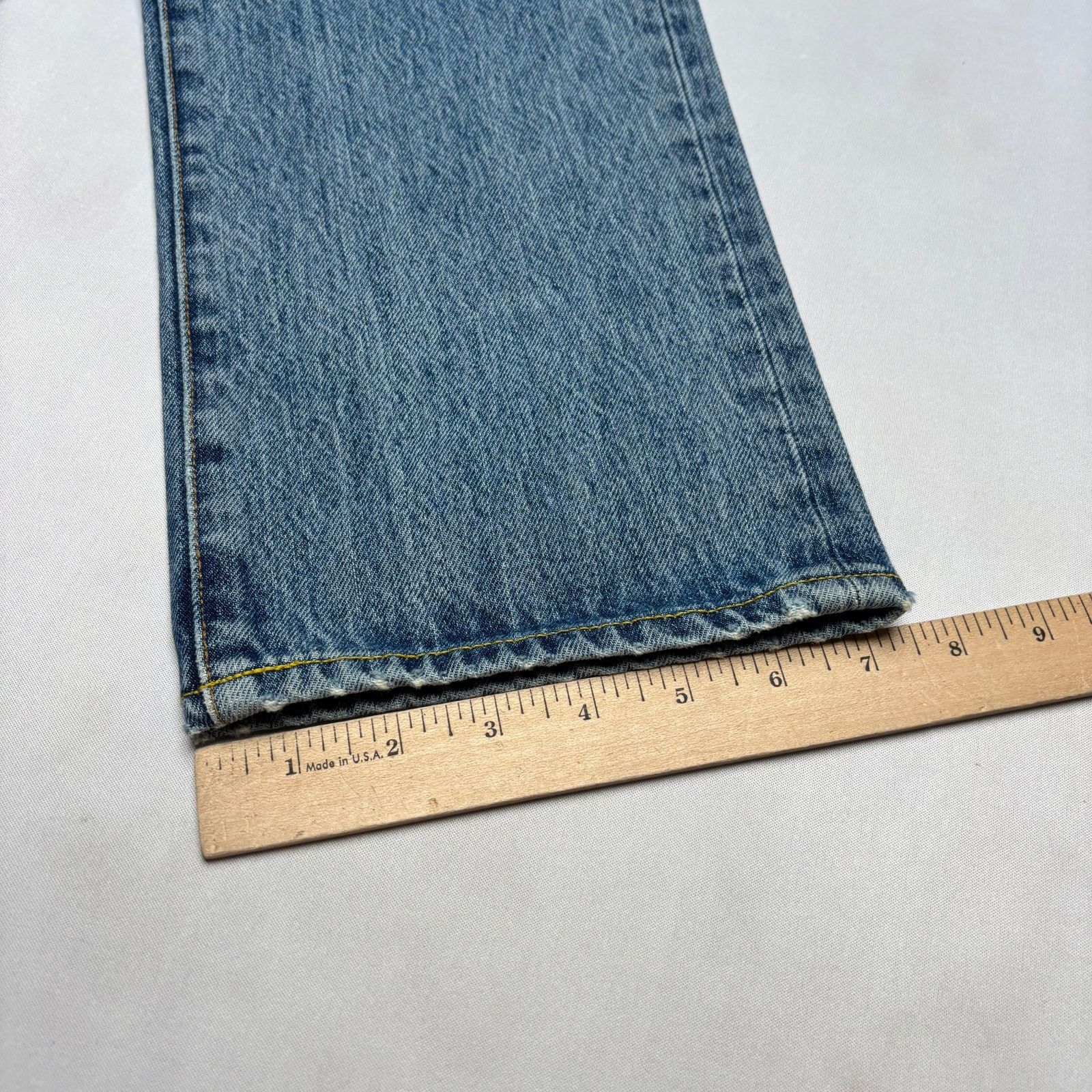 Sid Mashburn $175 Sid Mashburn Slim Straight Jeans 34x30 Made in USA Size US 34 / EU 50 - 9 Thumbnail