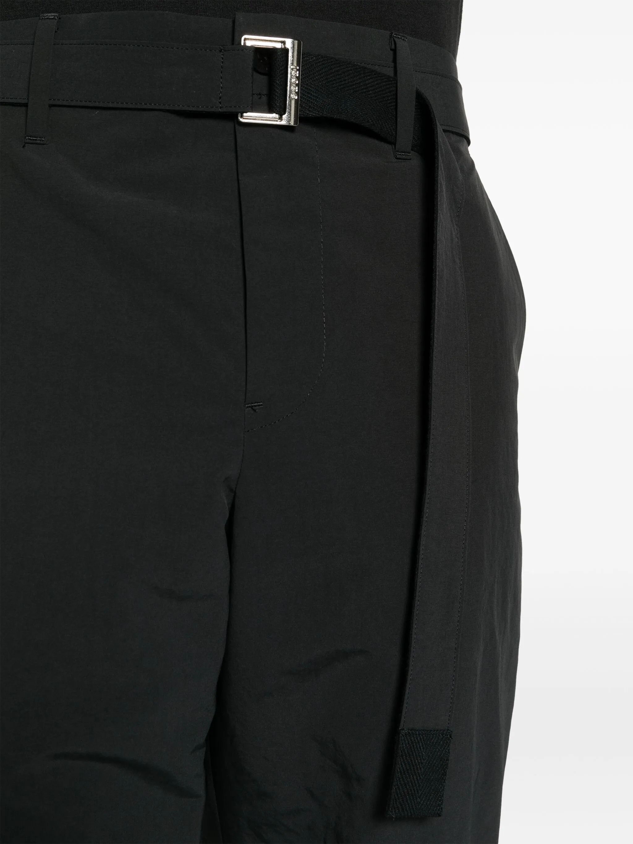 Sacai Matte Taffeta Pants Black Size US 30 / EU 46 - 3 Thumbnail