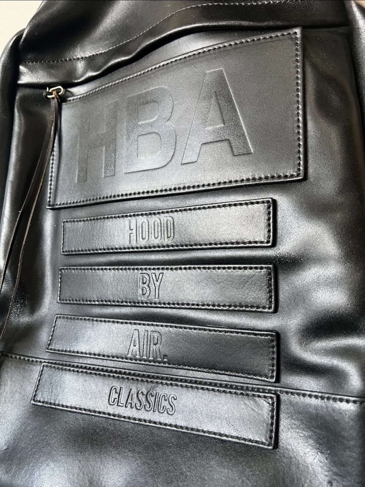 Hood By Air Hood by air HBA Backpack Leather School Bag