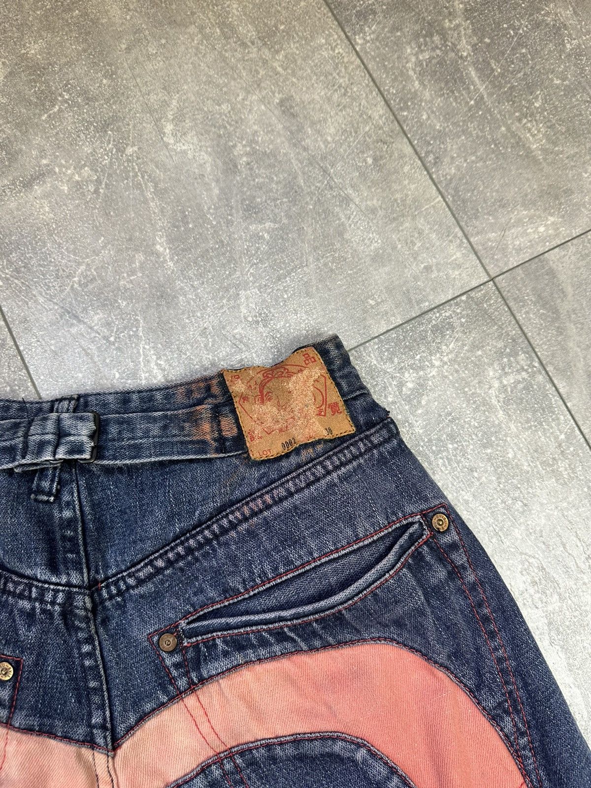 Evisu Vintage Evisu Japanese Denim Jeans Pants Overprint Logo Size US 30 / EU 46 - 13 Thumbnail