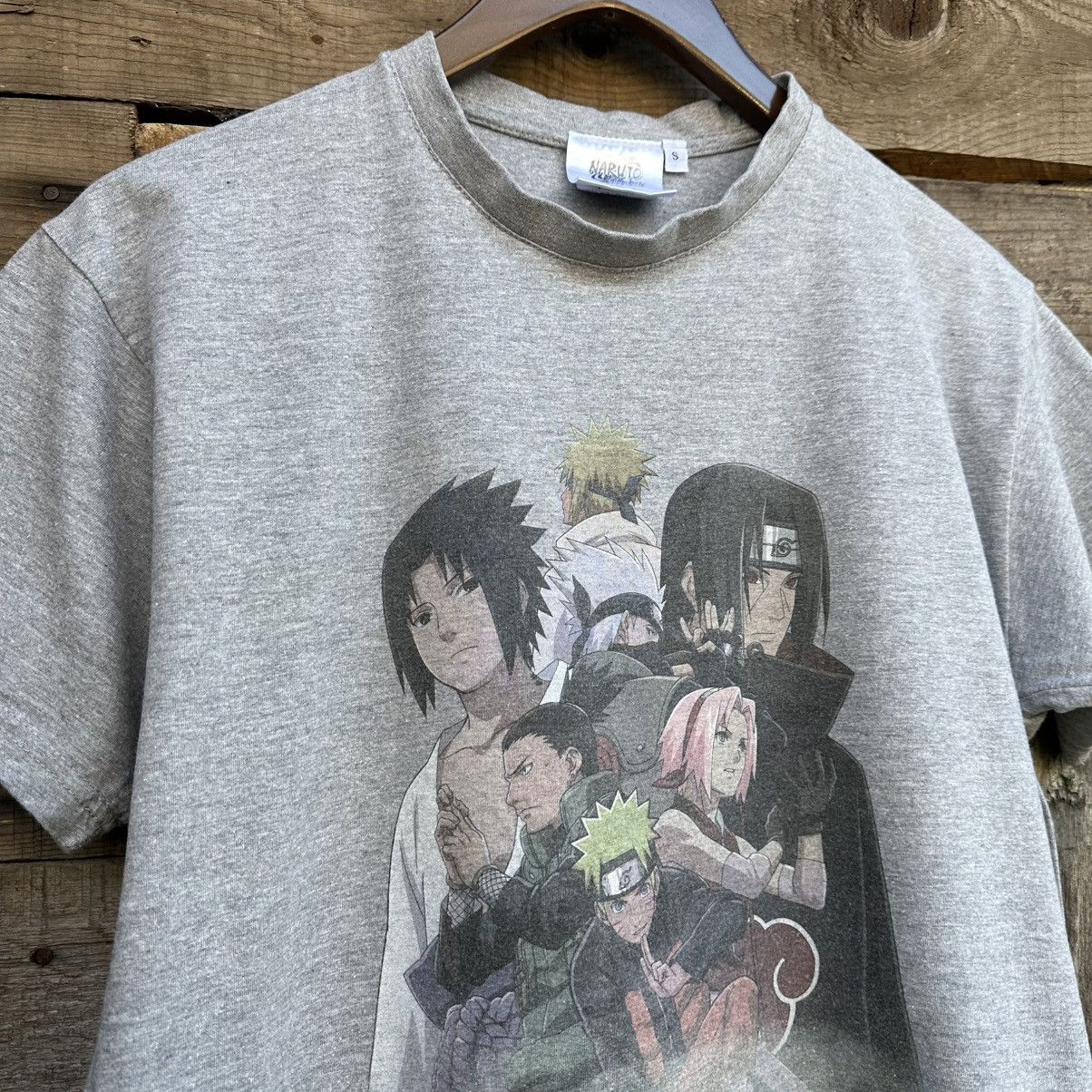 Anime × Japanese Brand × Vintage Vintage 2002 Naruto Graphic Tee Size US S / EU 44-46 / 1 - 2 Thumbnail