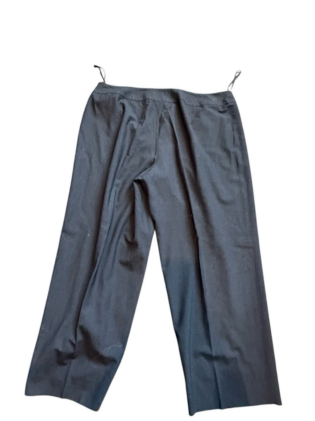 Anne Klein Women's Anne Klein Gray Stretch Trousers Plus Size 20W Size 42" / US 20 - 10 Thumbnail