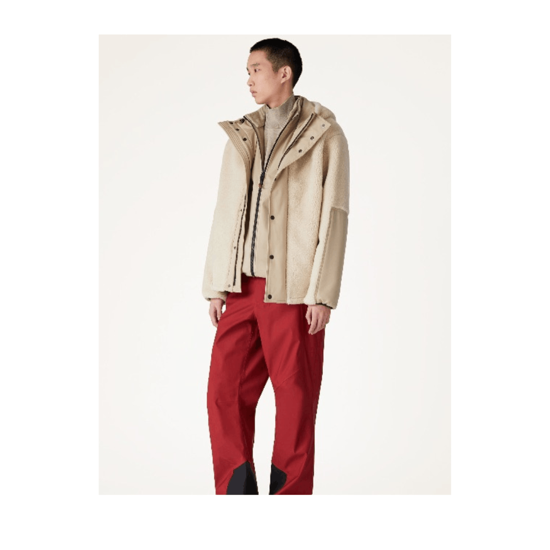 Loro Piana o1srvl11e1224 Teine Bomber Jacket in Ivory Size US M / EU 48-50 / 2 - 2 Thumbnail