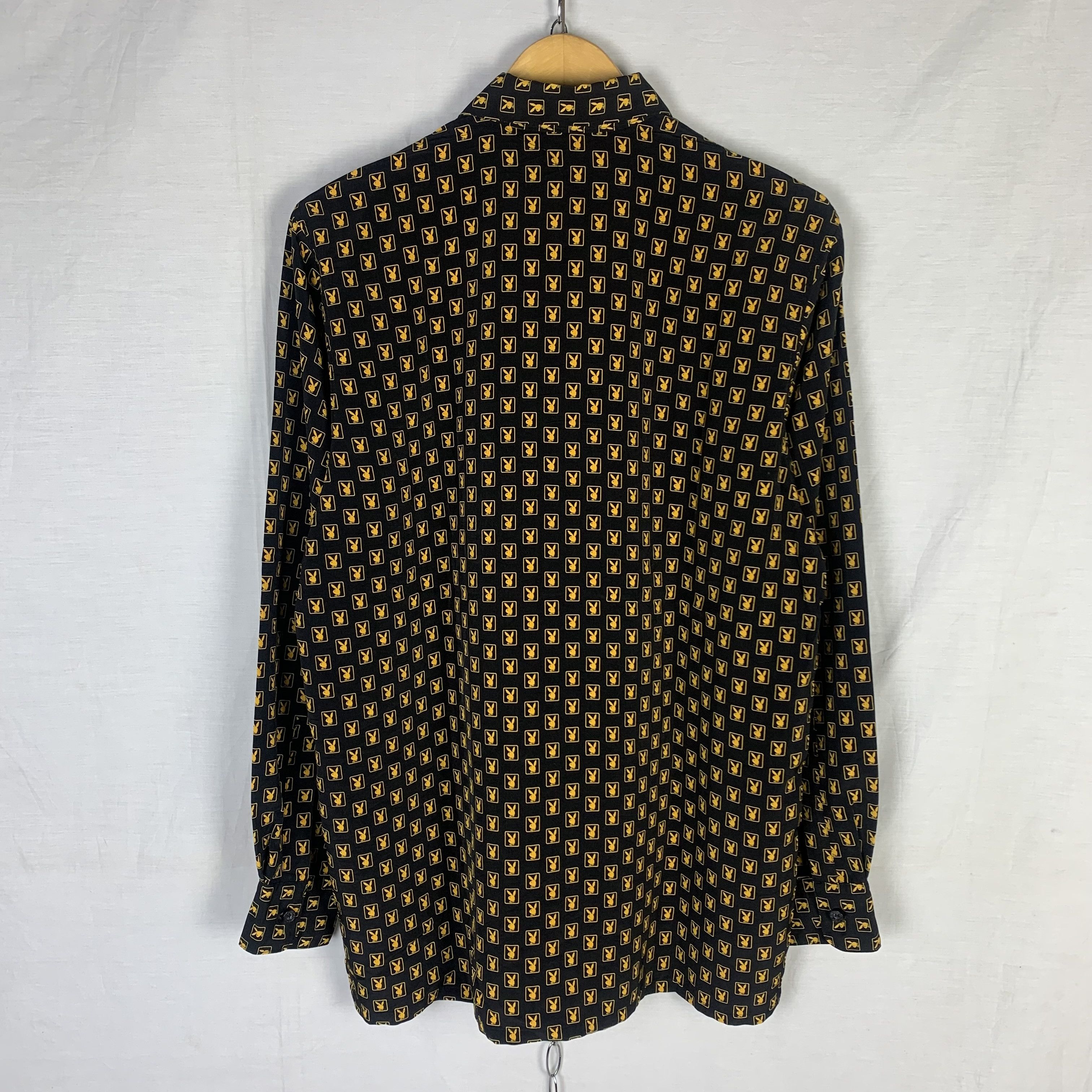 Playboy Vintage Playboy Monogram Button Up Shirt Size US M / EU 48-50 / 2 - 3 Thumbnail