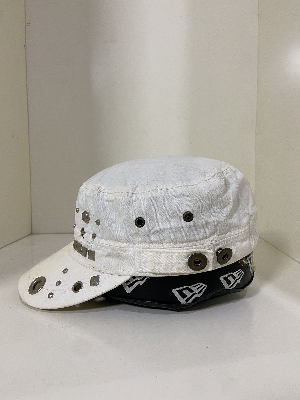 If Six Was Nine × Le Grande Bleu (L.G.B.) Vintage Y2K denim patrol hat L.G.B style Size ONE SIZE - 1 Thumbnail