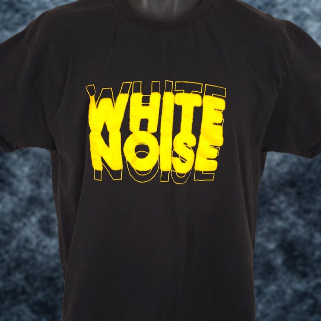 Hanes White Noise T Shirt Mens Large Black Electronic Music Band Tee Size US L / EU 52-54 / 3 - 1 Thumbnail