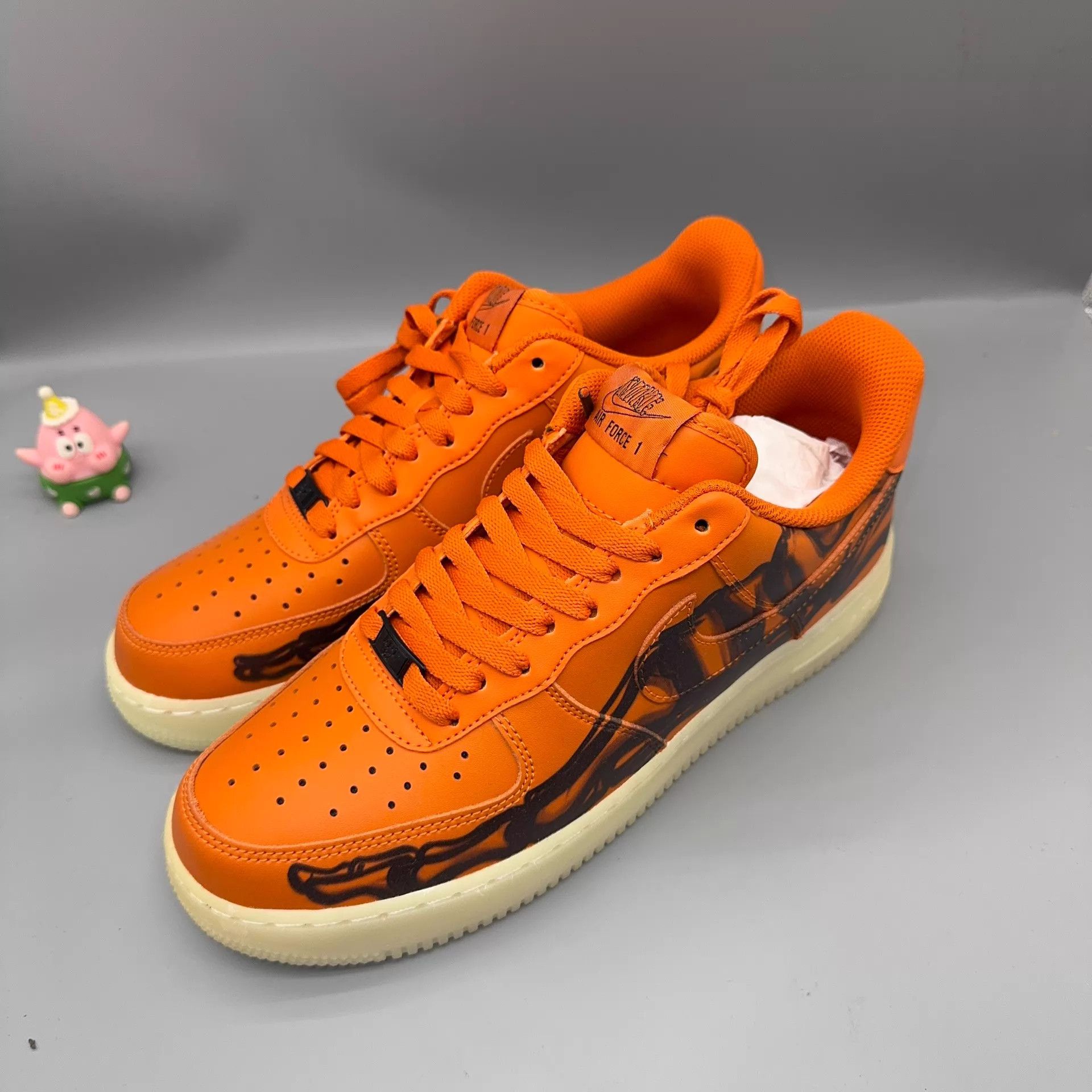 Nike Nike AF1 Orange Bone CU8067-800 42.5 Size US 9 / EU 42 - 1 Thumbnail