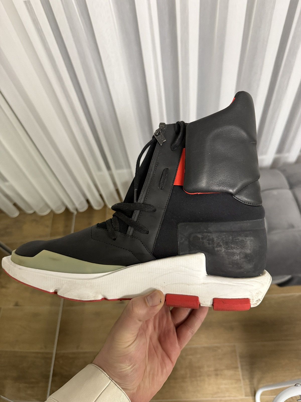 Y-3 adidas Y-3 Noci 0003 Size US 11.5 / EU 44-45 - 4 Thumbnail