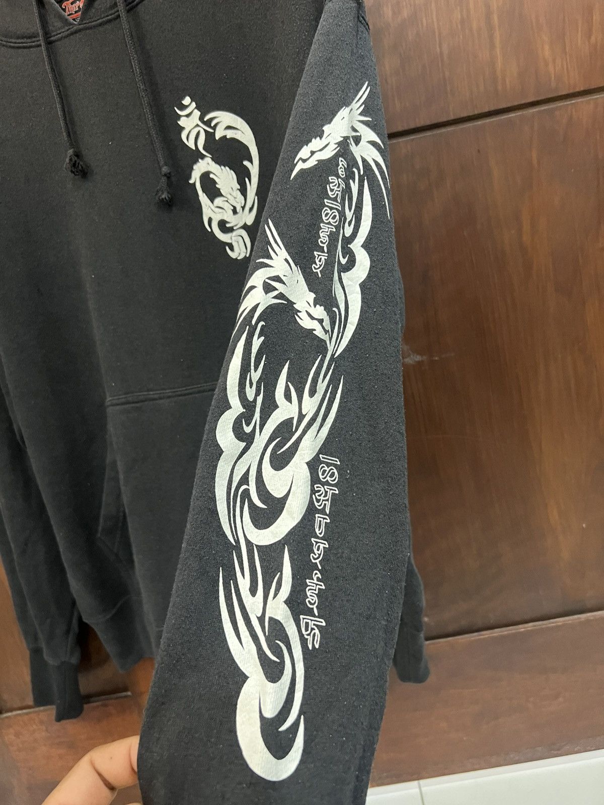 If Six Was Nine × Le Grande Bleu (L.G.B.) Vintage Thirdwave Y2K Hoodies Size US L / EU 52-54 / 3 - 5 Thumbnail