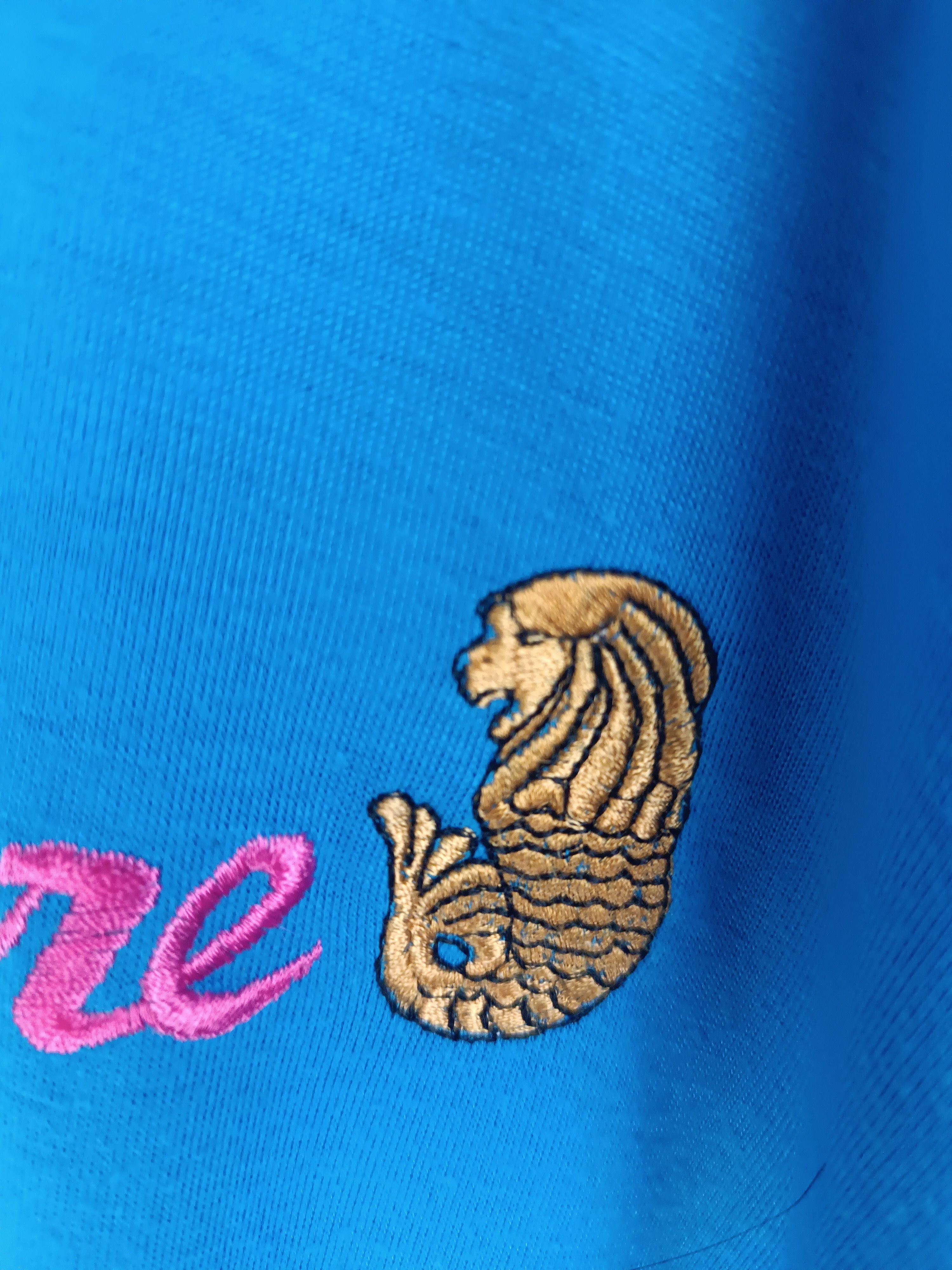 Other VINTAGE 80'S SINGAPORE EMBROIDERED LOGO TEE Size US L / EU 52-54 / 3 - 10 Thumbnail