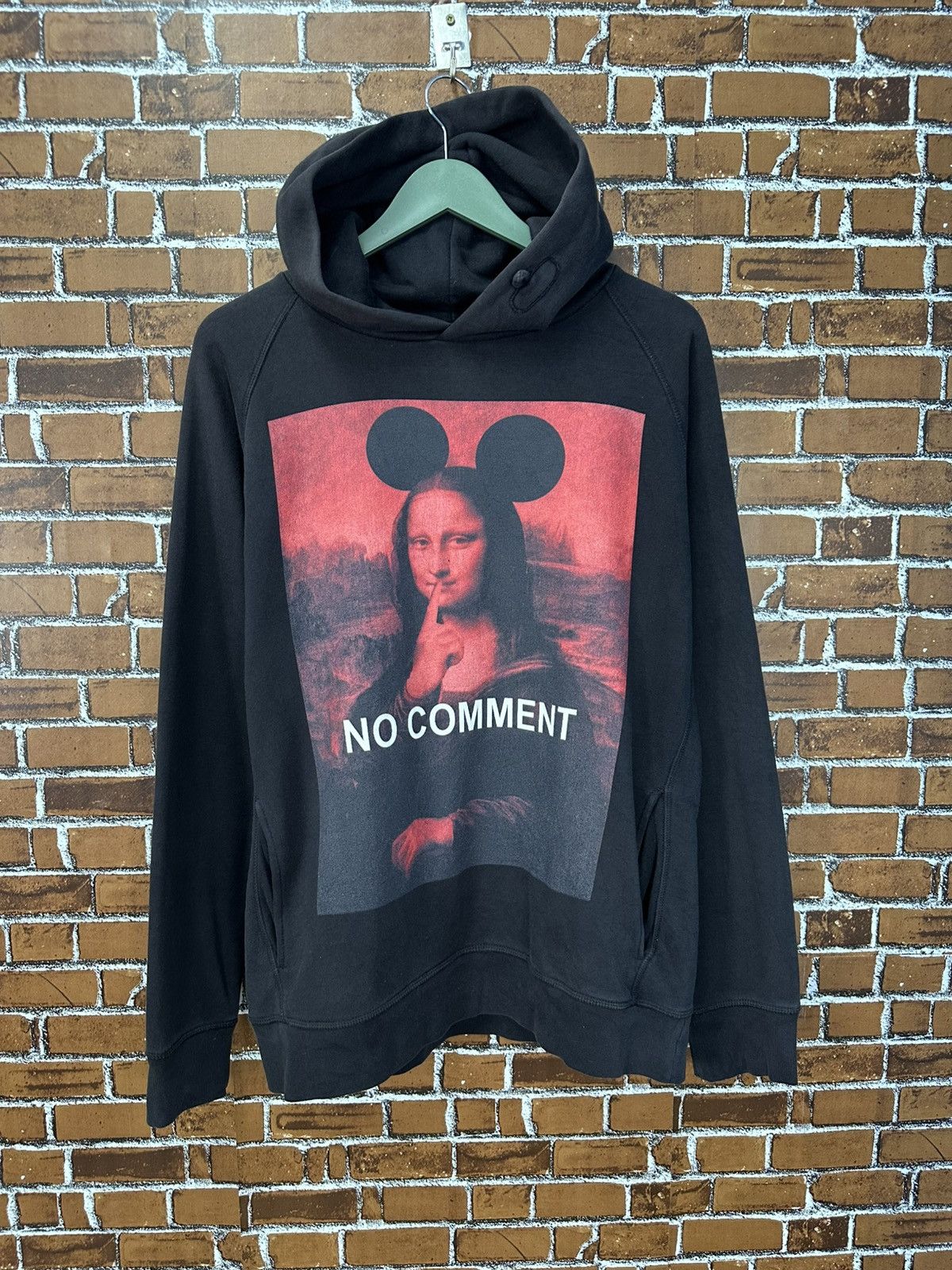 Other No Comment Paris Mona Lisa Hoodie Z320 Size US M / EU 48-50 / 2 - 1 Thumbnail