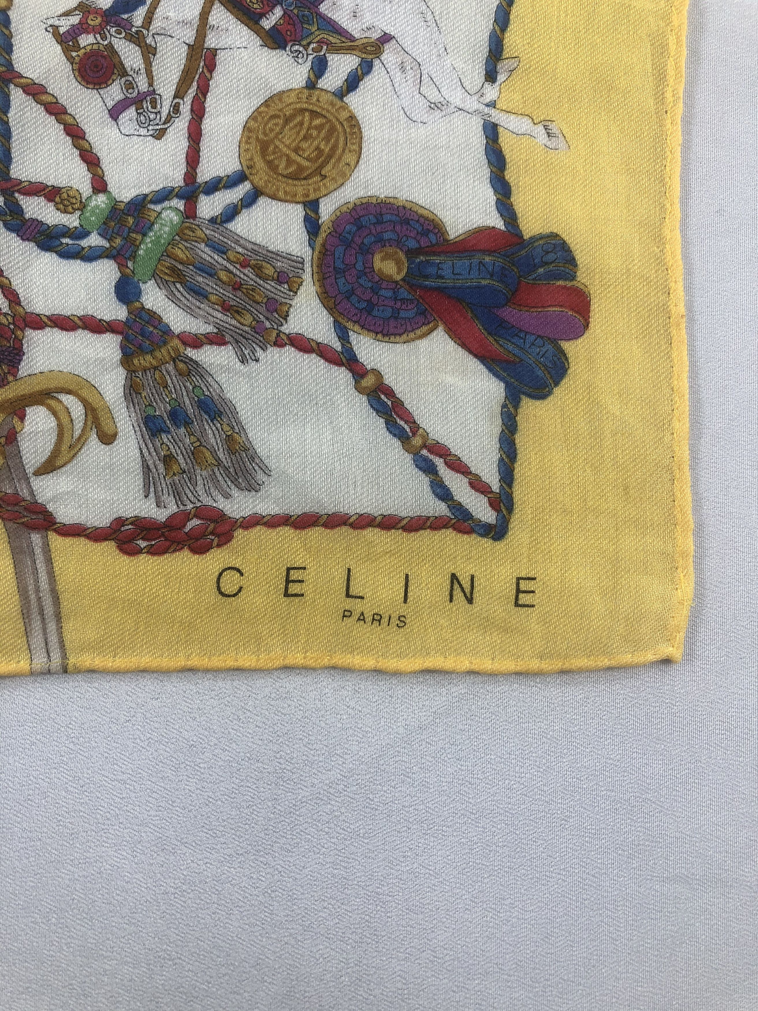 Celine Celine Handkerchief / Bandana / Neckerchief Size ONE SIZE - 5 Thumbnail