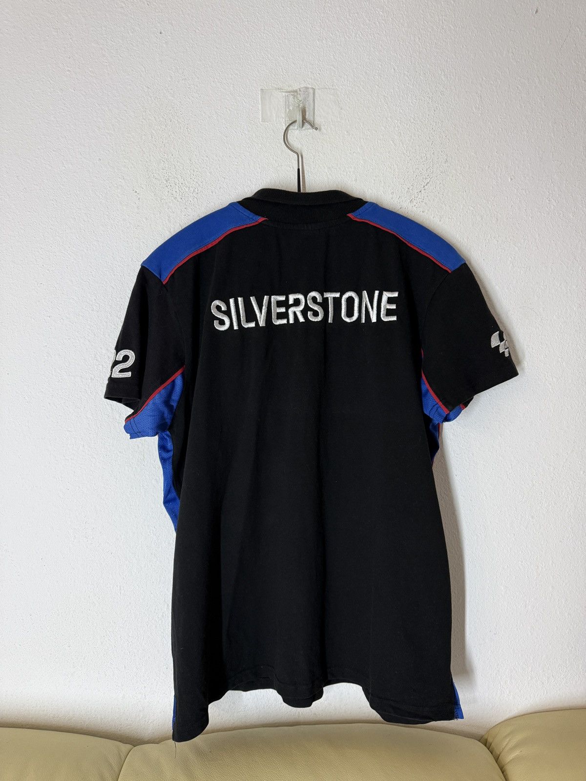 Other Vintage Moto GP British Grand Prix Polo Shirt 22 Silverstone Size US XL / EU 56 / 4 - 9 Thumbnail