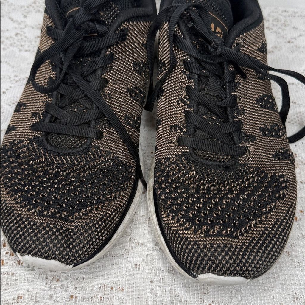 APL APL Techloom pro propelium black bronze running shoes sz 8 Size US 8 / IT 38 - 4 Thumbnail