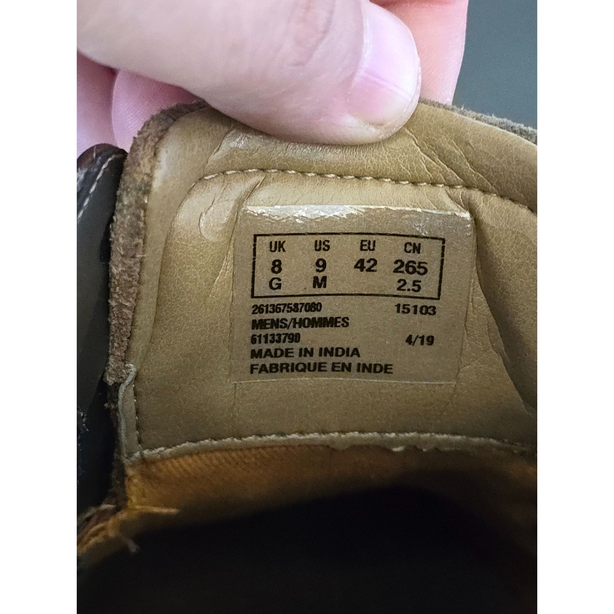 Clarks Clarks Unstructured Mens Leather Lace-Up Shoes Size 9 Size US 9 / EU 42 - 4 Thumbnail