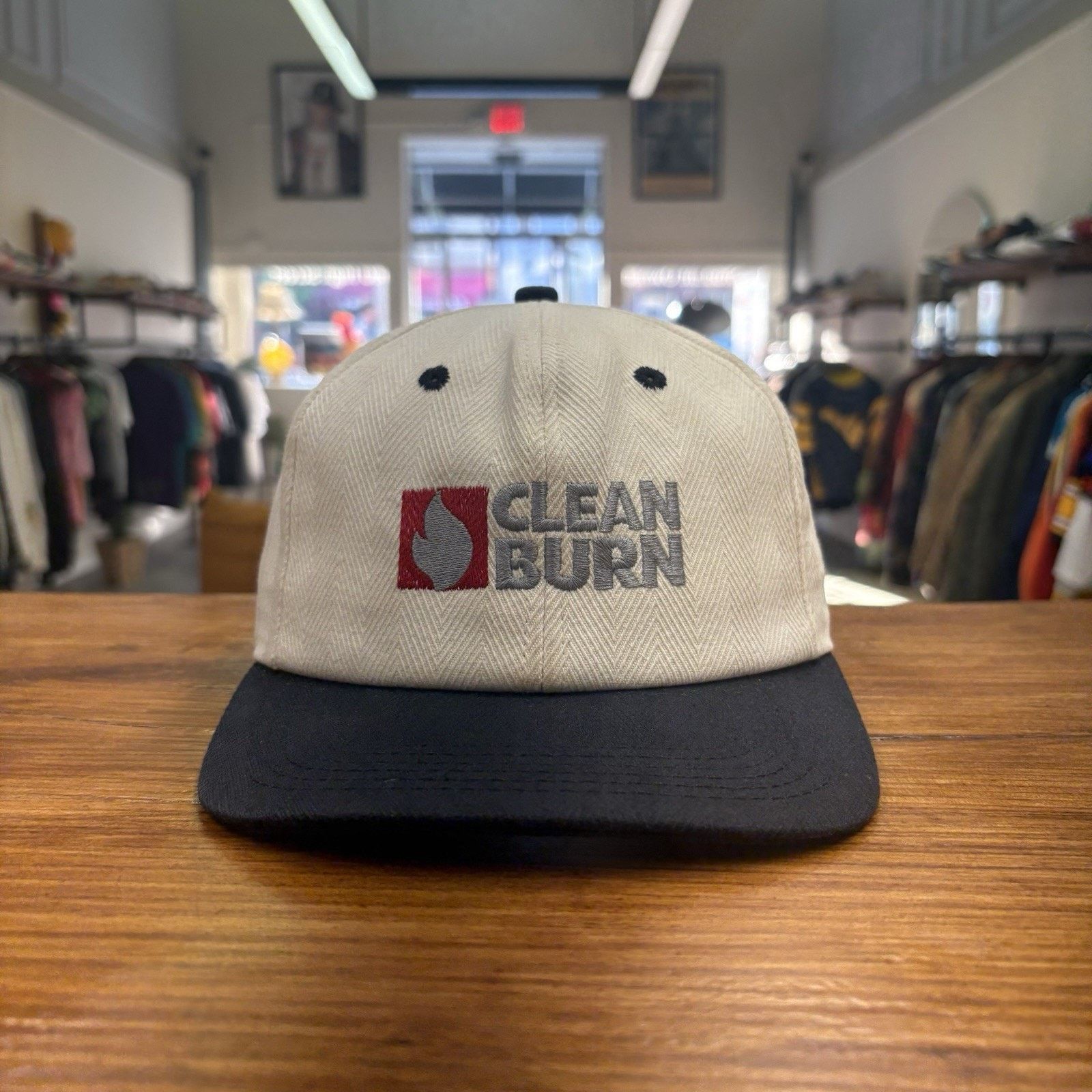 Other Vintage 90’s Clean Burn Snap Back Hat K-Products Made In USA Size ONE SIZE - 1 Thumbnail