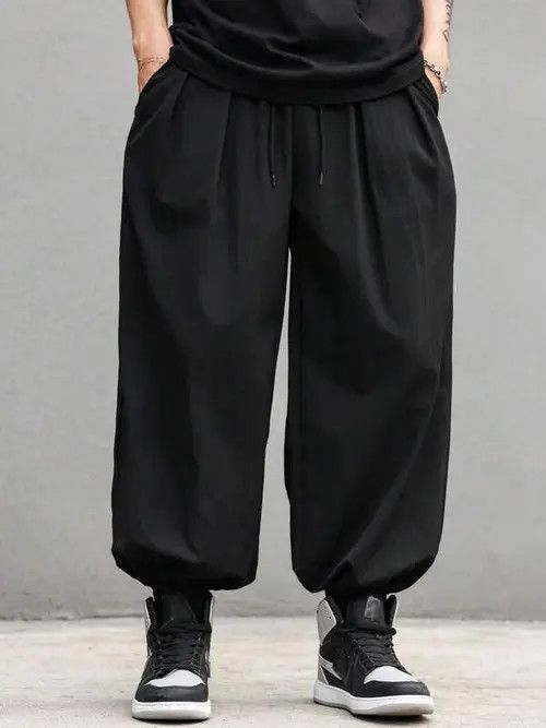 Japanese Brand × Vintage Oversize baggy sweatpants Y2K HipHop Drip Size US 34 / EU 50 - 4 Thumbnail