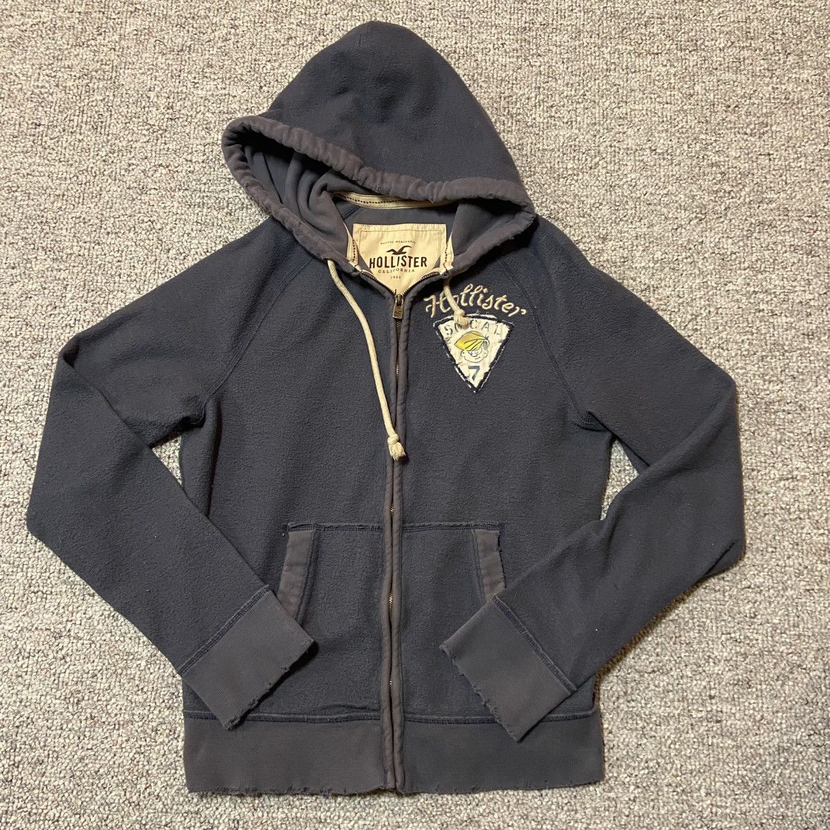 Inside out full zip hoodie
