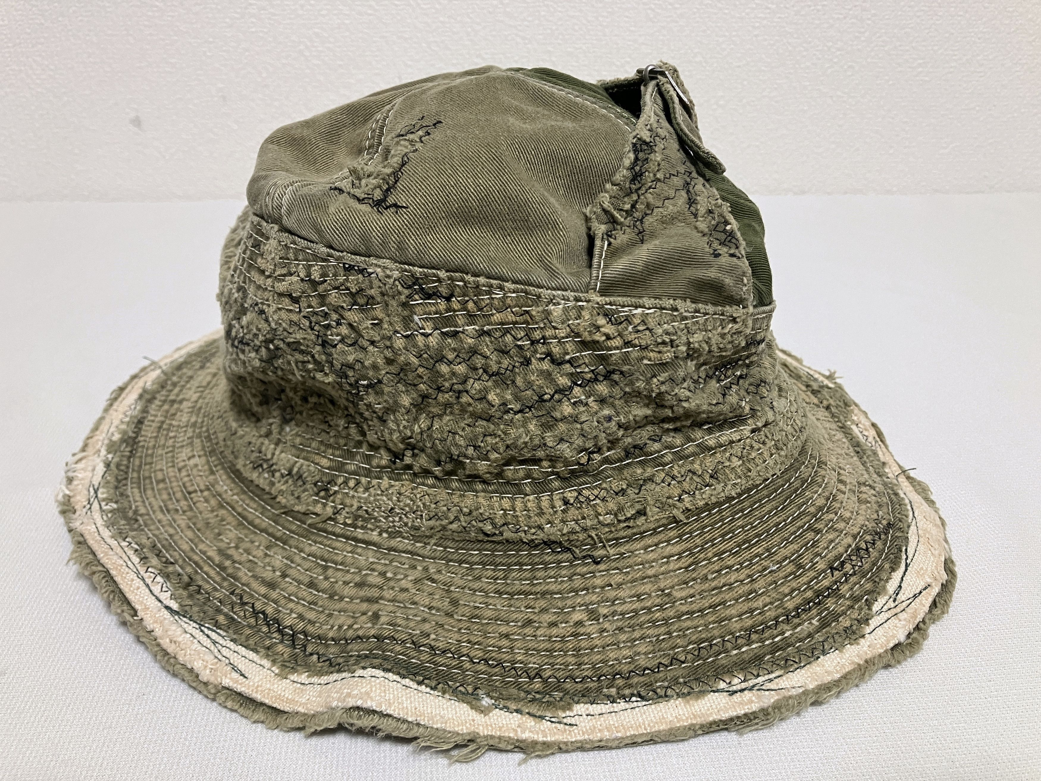 Kapital Kapital kountry chino old man and the sea crash remake hat Size ONE SIZE - 2 Thumbnail