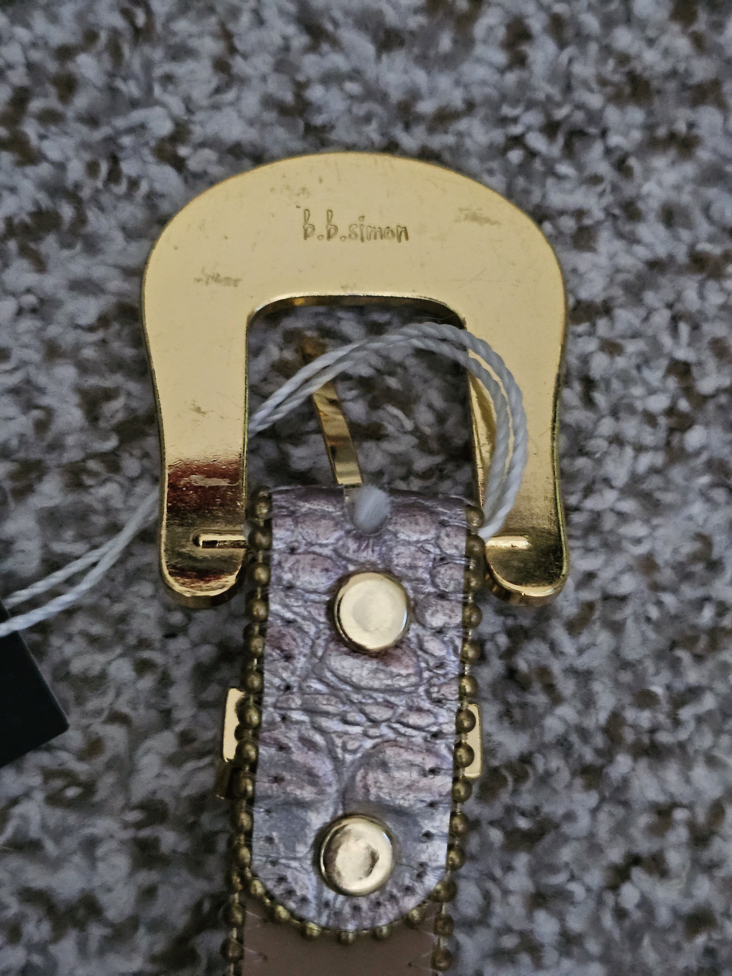 B.B. Simon B. B. Simon Belt Size ONE SIZE - 20 Thumbnail