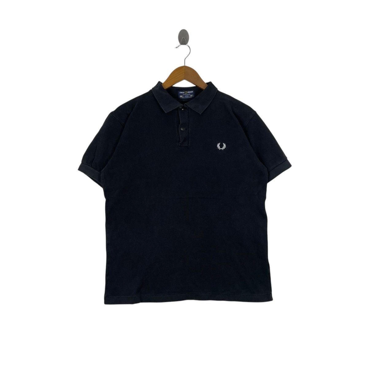 Fred Perry Vintage Fred Perry England Polo Tee Shirt Size US L / EU 52-54 / 3 - 1 Thumbnail