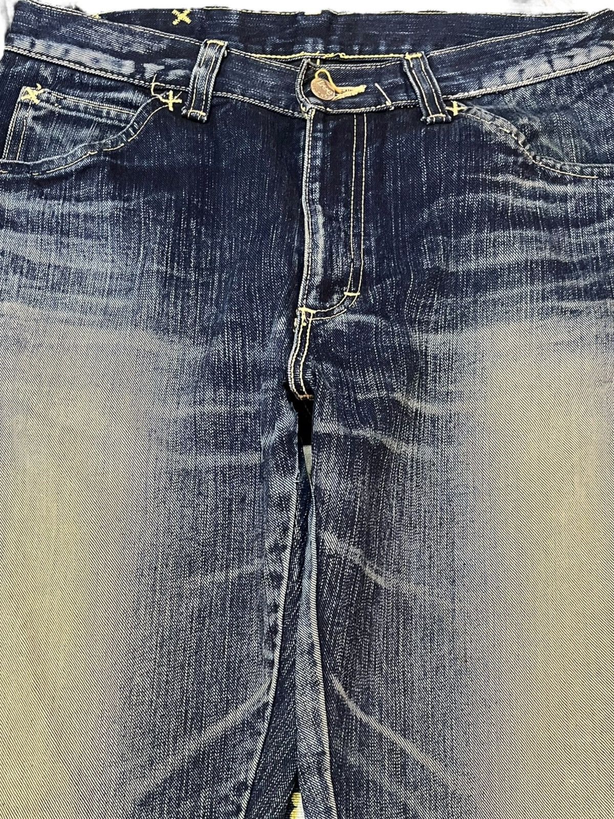 Lee Vintage Lee Riders Mudwash Grunge Distressed Denim Size US 30 / EU 46 - 2 Thumbnail