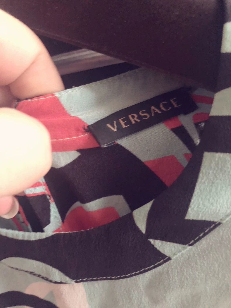 Versace Versace Medusa silk T-shirt Size S / US 4 / IT 40 - 2 Thumbnail