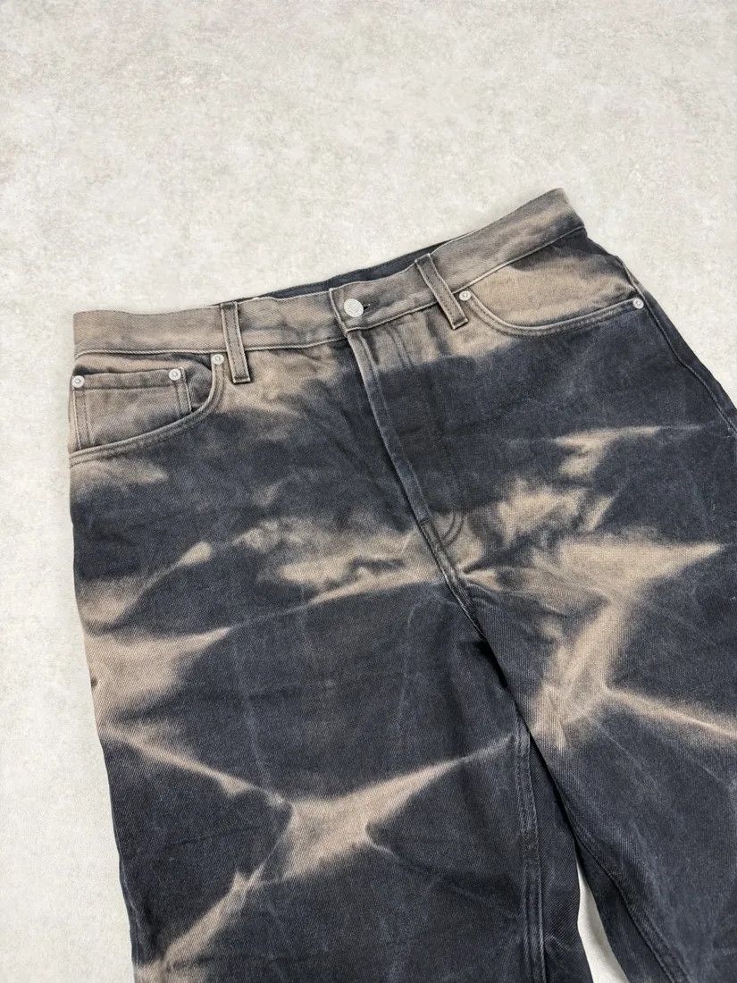 Dries Van Noten Dries Van Noten Black Tye Dye Effect Denim Jeans Size US 34 / EU 50 - 6 Thumbnail