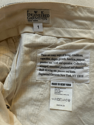 Engineered Garments FWK Engineered Garments Size XXS / US 00 / IT 34 - 2 Thumbnail