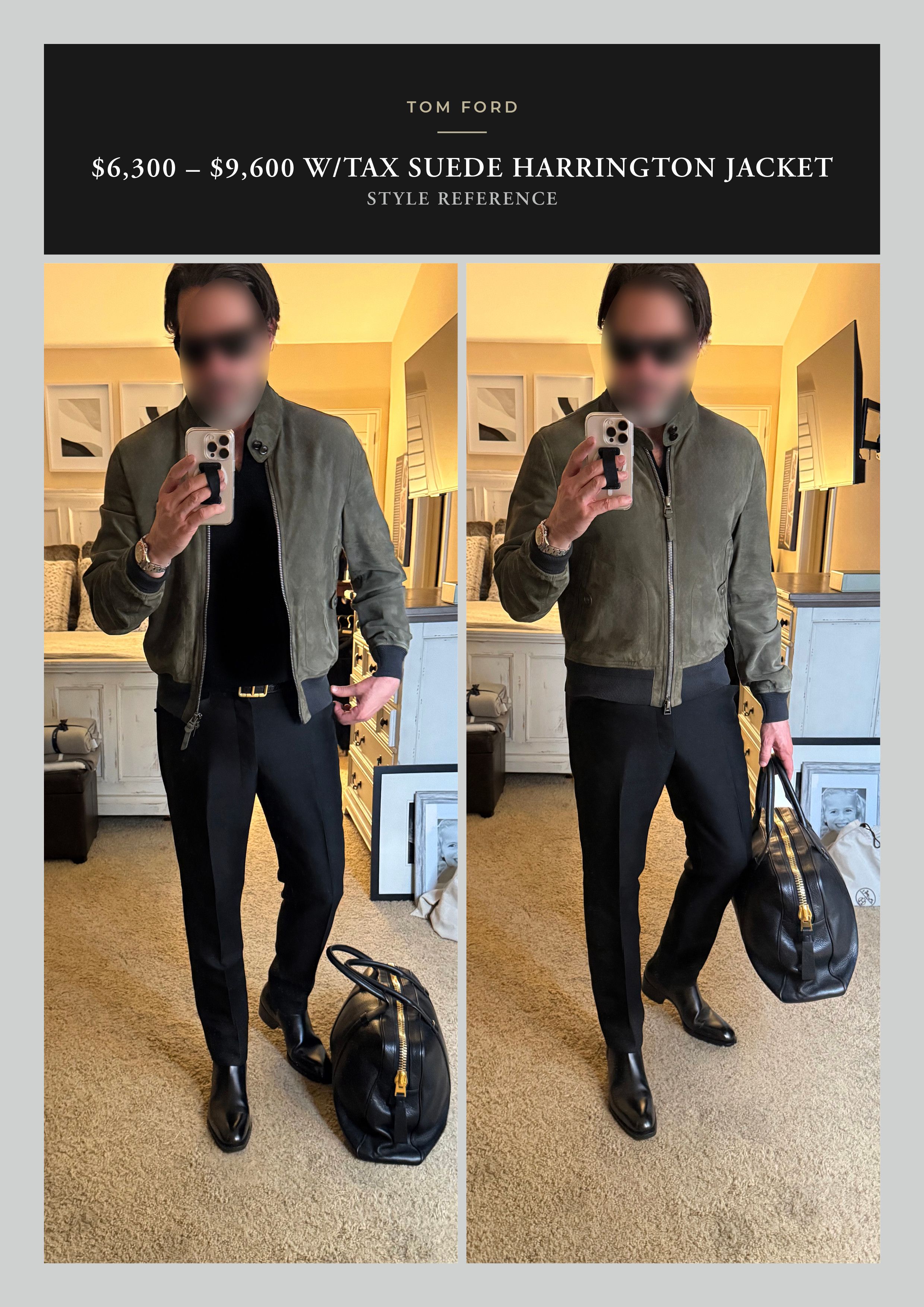 Tom Ford Fits 52, Coveted Rare $6,300 w/tax TOM FORD Suede Jacket, Size US XL / EU 56 / 4 - 11 Thumbnail