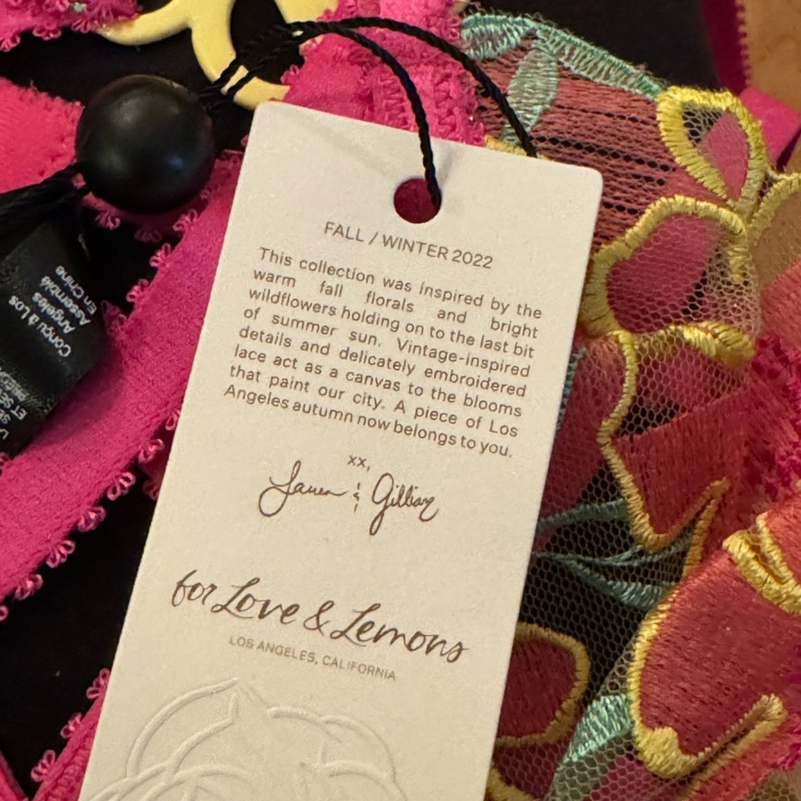 For Love & Lemons FOR LOVE & LEMONS Lucy Monowire Bra Size ONE SIZE - 5 Thumbnail