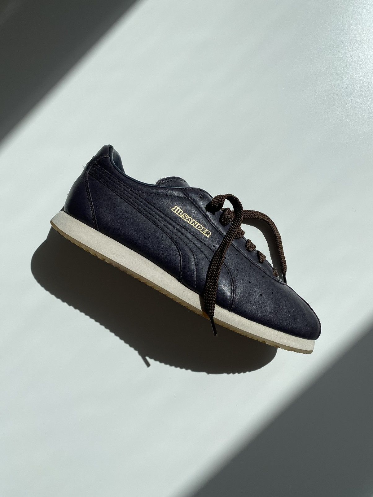 Vintage 90-00’s Puma x Jil Sander Leather Sneakers | Grailed