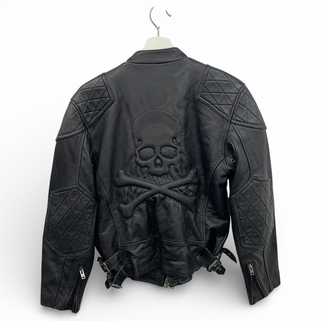 Mastermind Japan Mastermind Japan Padded Skull Motif Leather Jacket Jpn Sz S Size US S / EU 44-46 / 1 - 1 Thumbnail