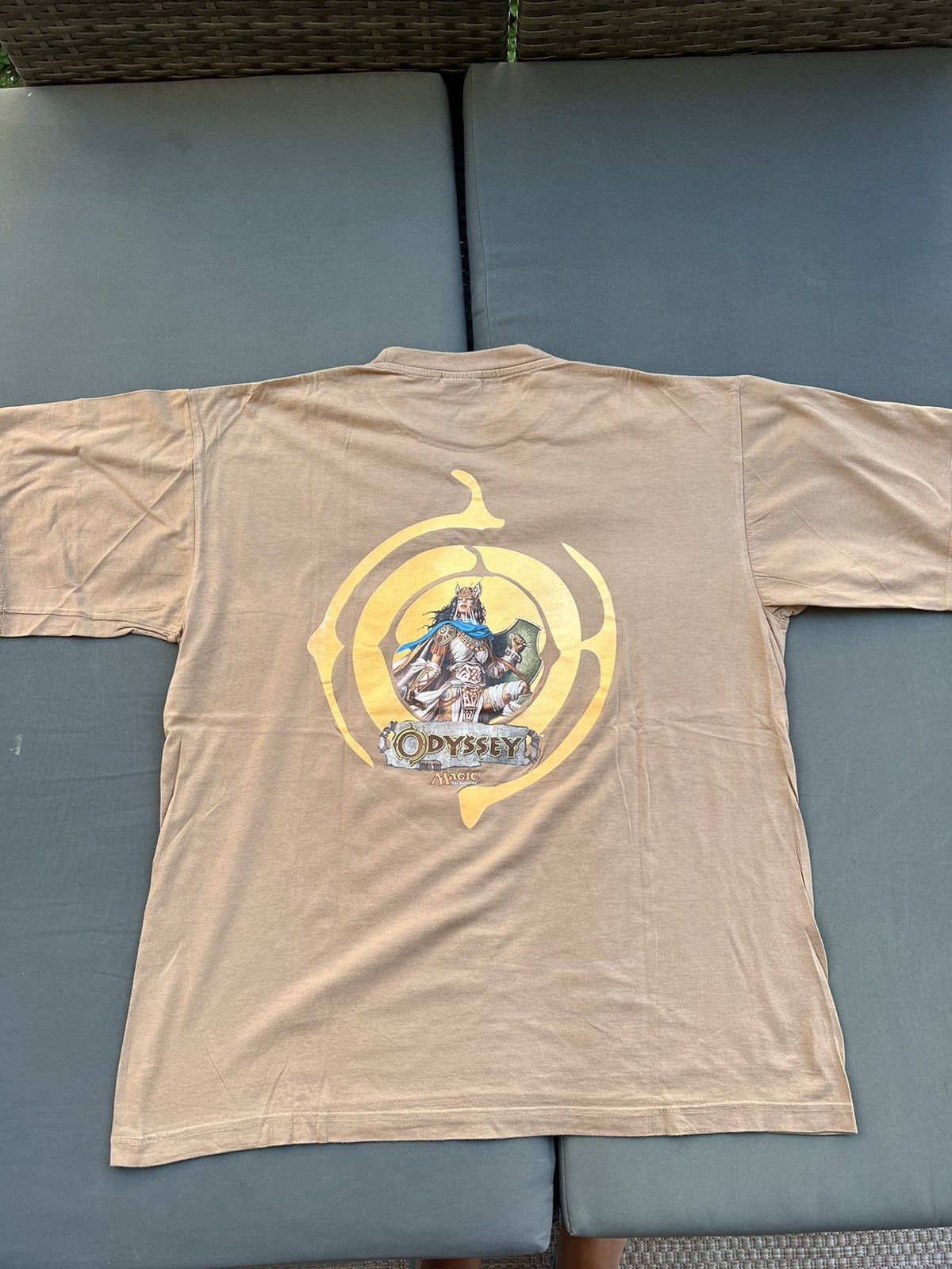 Vintage RARE STAFF VINTAGE PRE RELEASE magic the gathering odyssey Size US XL / EU 56 / 4 - 3 Thumbnail