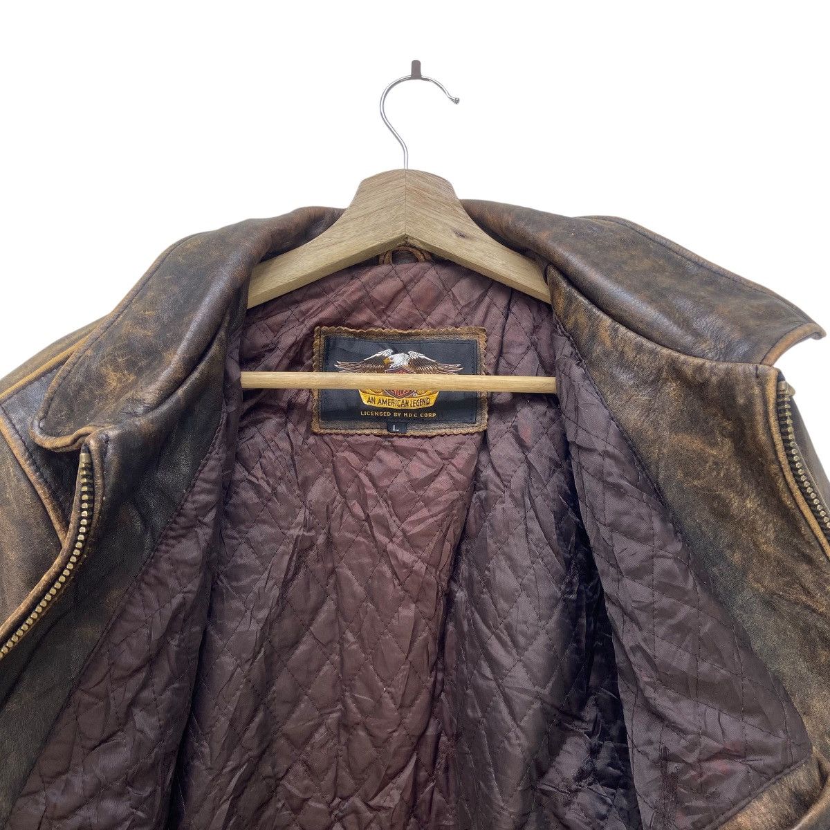 Harley Davidson Vintage Harley Davidson Motorcycle Cafe Racer Biker Jacket Size US M / EU 48-50 / 2 - 20 Thumbnail