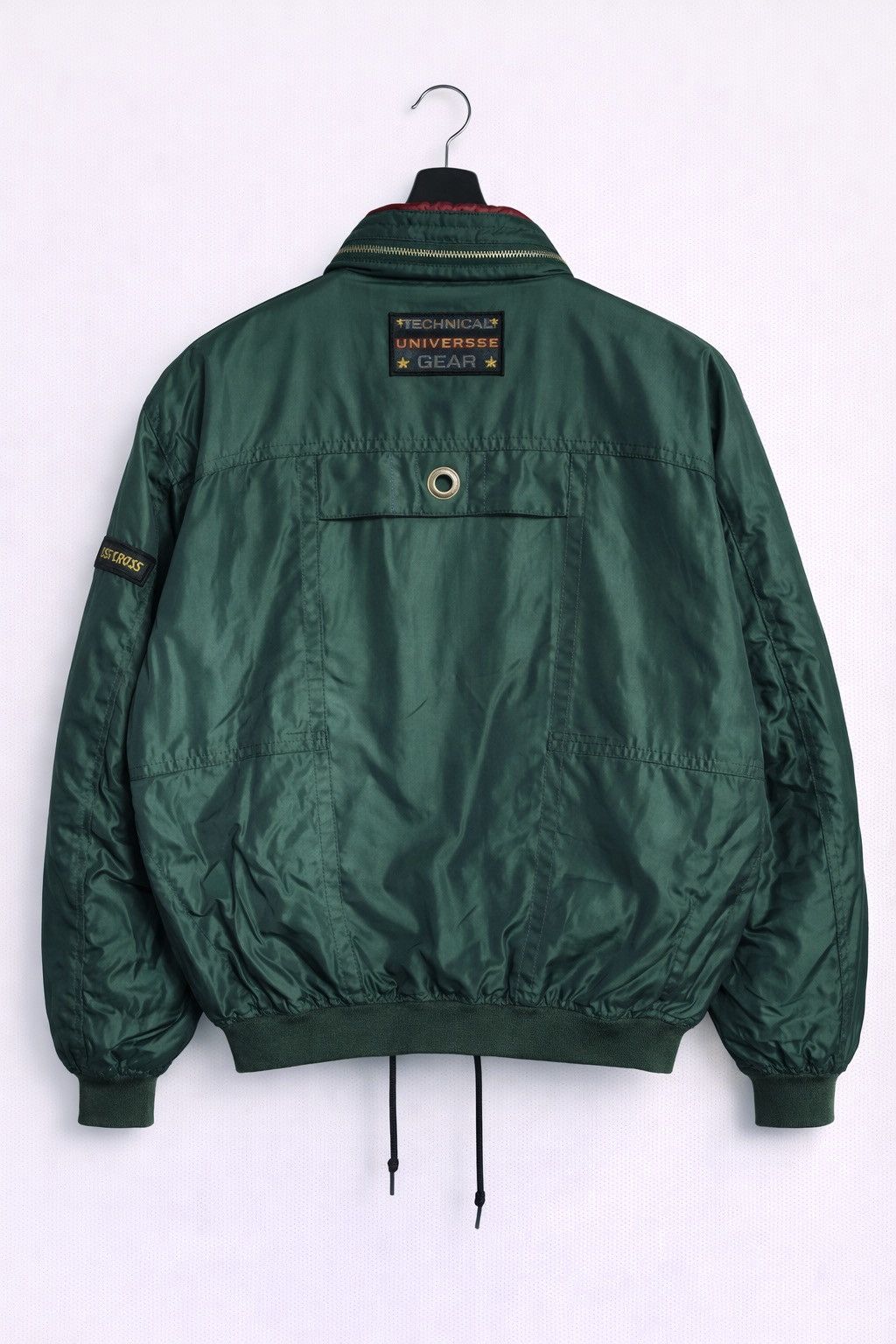 Vintage Vintage STEP/CROSS Quilted Puffer Jacket Green Japanese Size US M / EU 48-50 / 2 - 2 Thumbnail